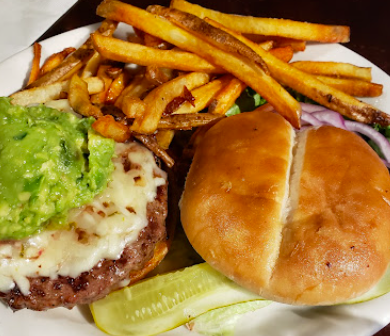 Pegasus Restaurant signature dishes Western Quesadilla
Gyros Sandwich
Juan's Mexican Hamburger